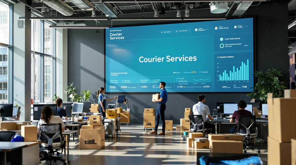 types of courier services