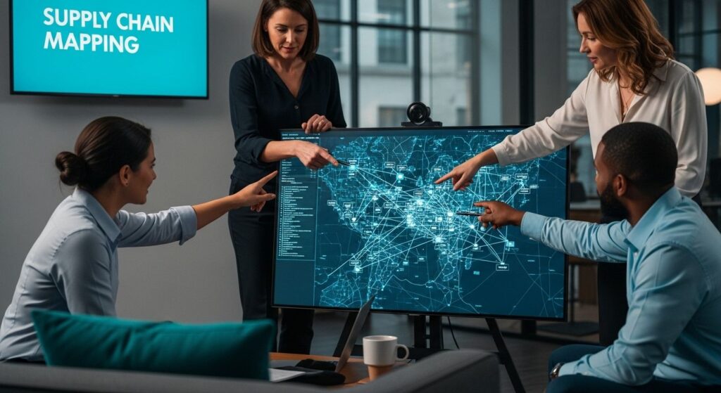 supply chain mapping team