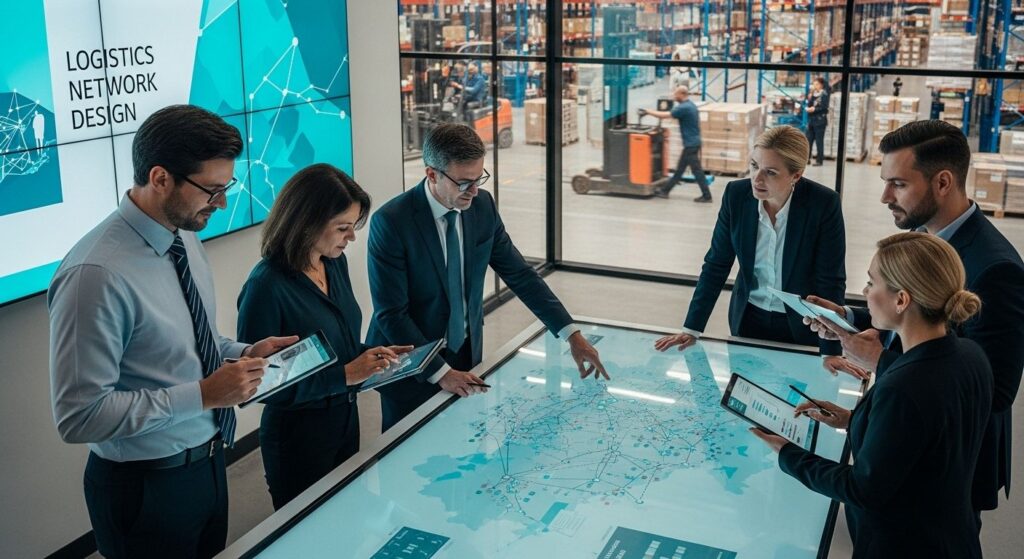 logistics network design teamwork