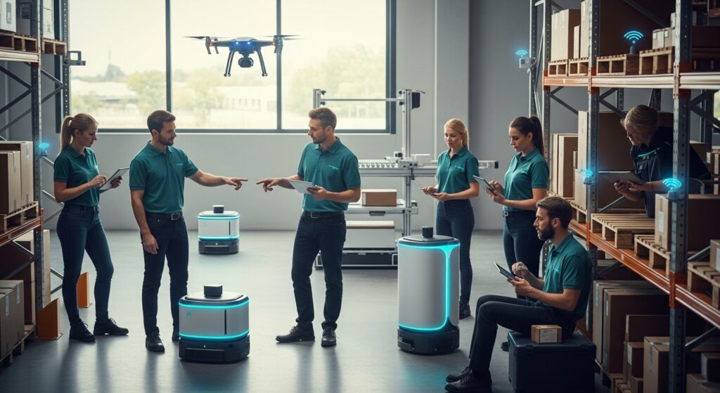 warehouse automation, robotics, smart logistics