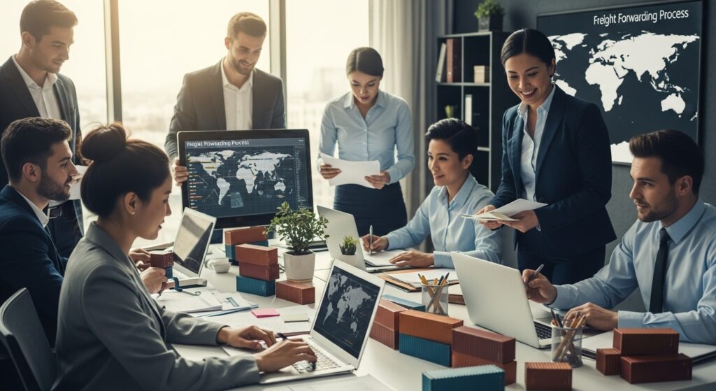freight forwarding process team