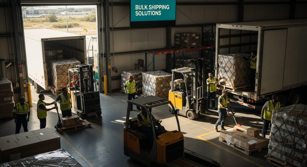 bulk shipping solutions warehouse