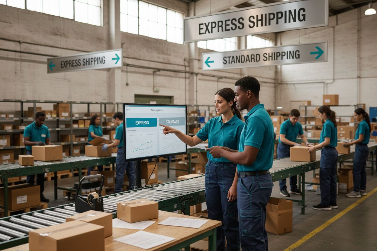 express standard shipping warehouse