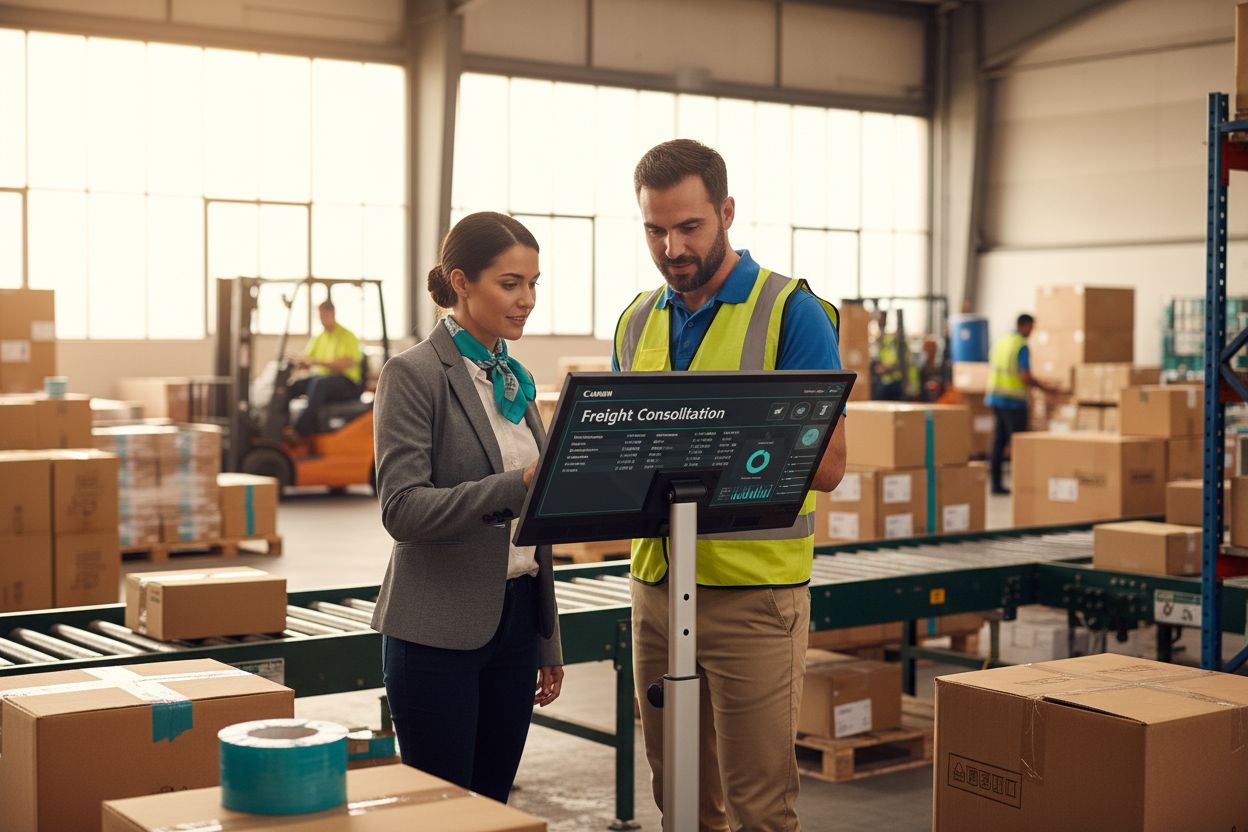 freight consolidation logistics warehouse