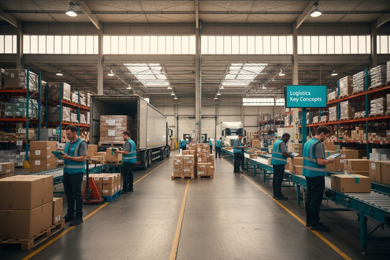 outbound inbound logistics warehouse