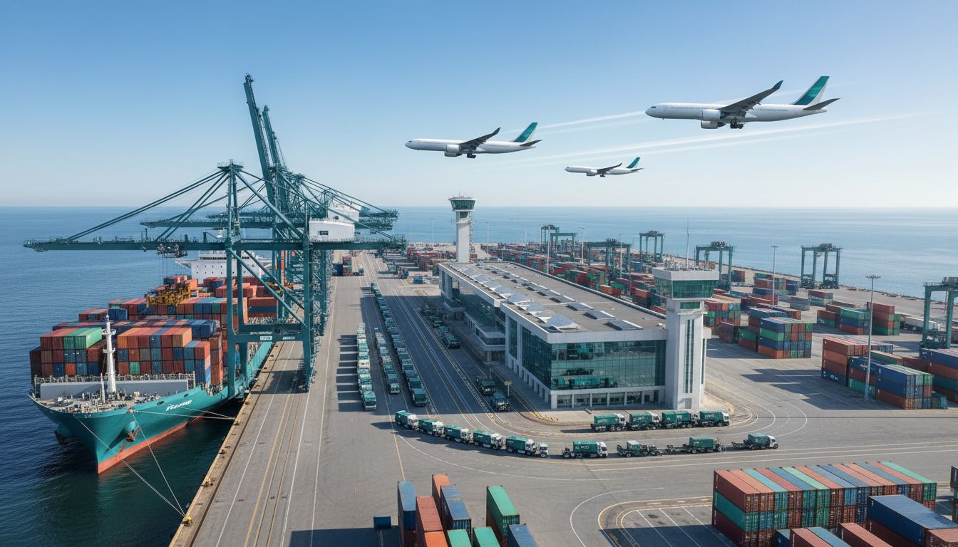 cross-border shipping solutions hero header image