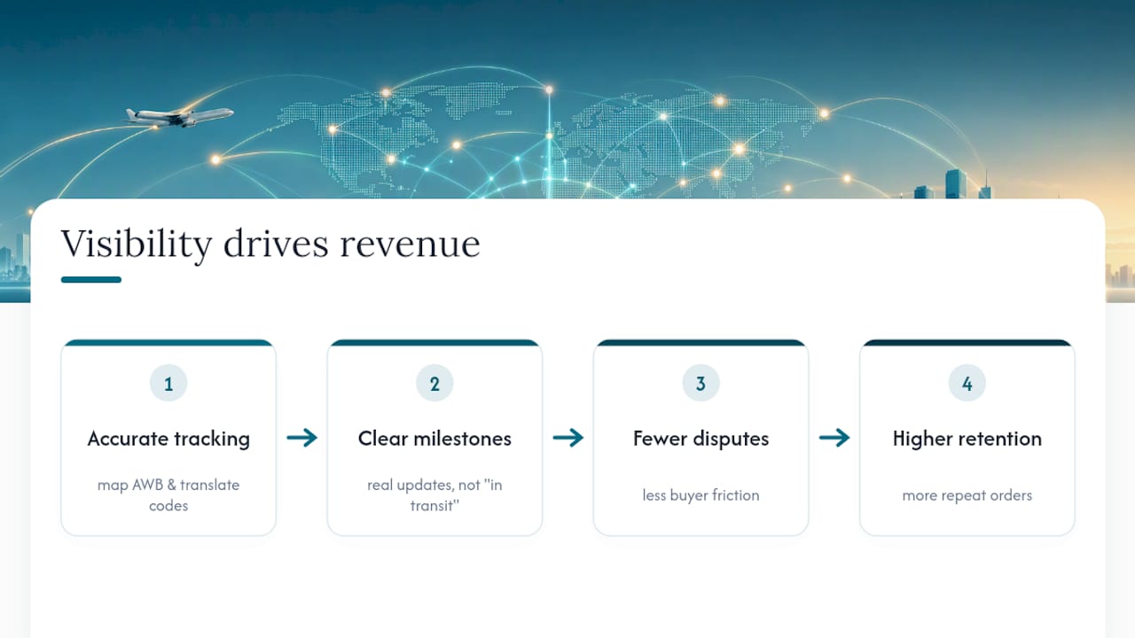 Why Visibility Is a Revenue Lever, Not Just an Ops Fix — overview diagram