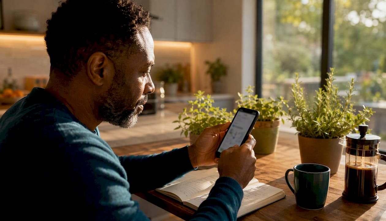 Person tracking package live via smartphone