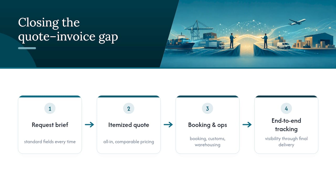 How Or-ner Turns an Instant Quote Into a Reliable Booking — overview diagram