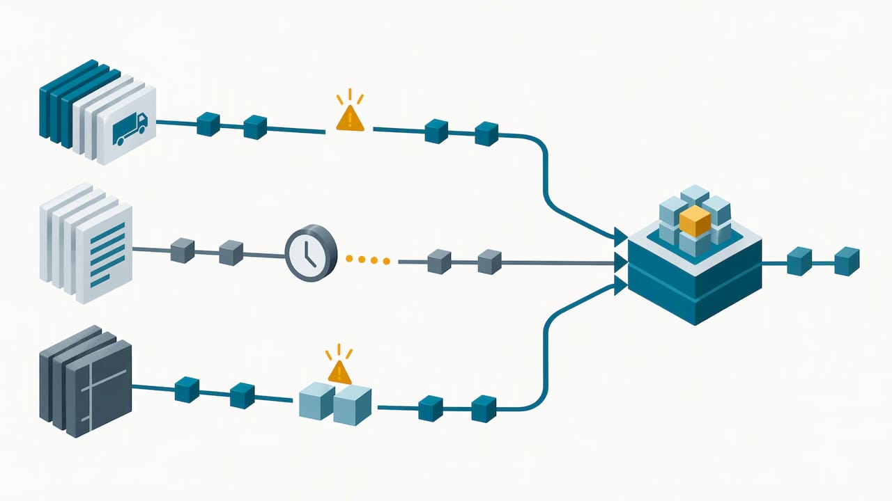 Illustration of freight payment integration gaps